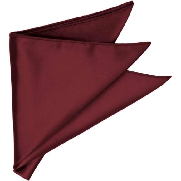 Solid Color Pocket Squares for Men for Suits and Perfect for Wedding Parties - Picture 2 of 4